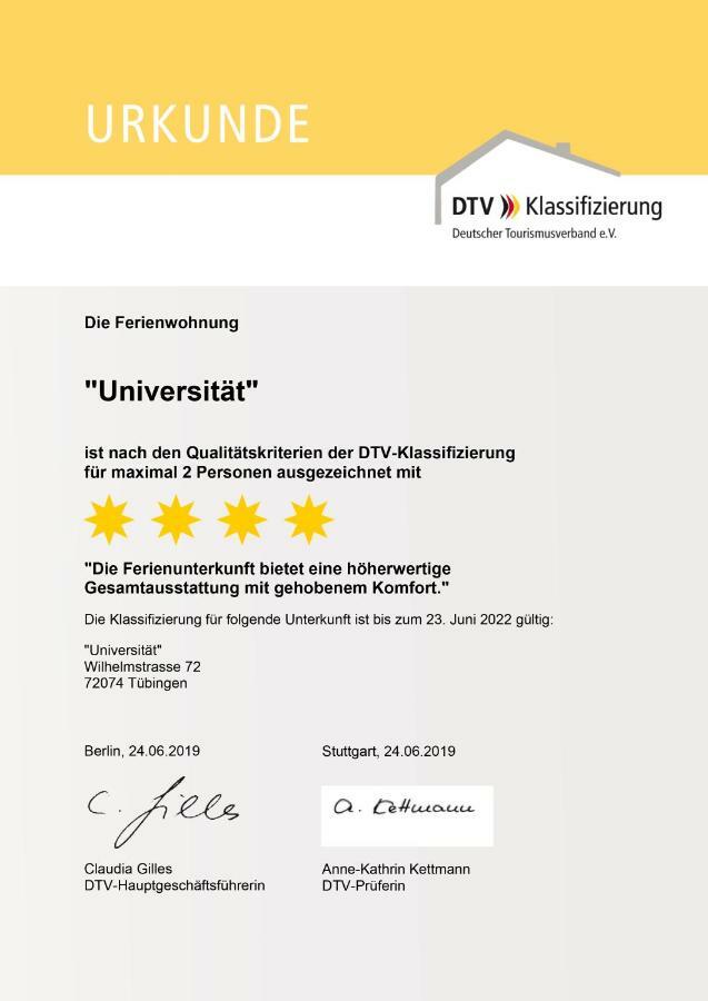Ferienwohnung Universitaet Tübingen Exteriér fotografie